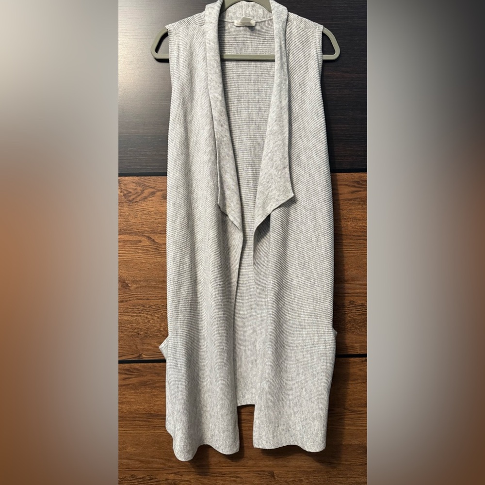H&M Light Gray Women's Cardigan Vest